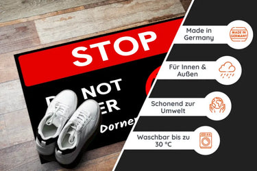 Lustige Fußmatte - Do not Enter